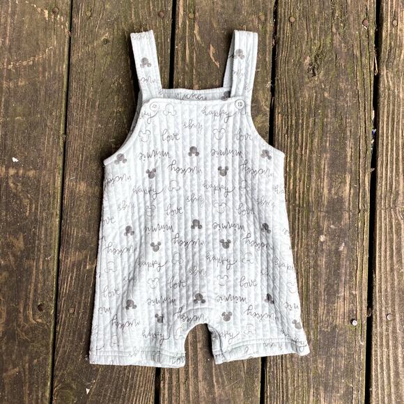 Disney Baby Light Blue Mickey Mouse Jumper Outfit Baby 6-9 Month - Picture 1 of 3